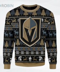 Gearhomies Unisex Spartan Army Ugly Christmas Sweater