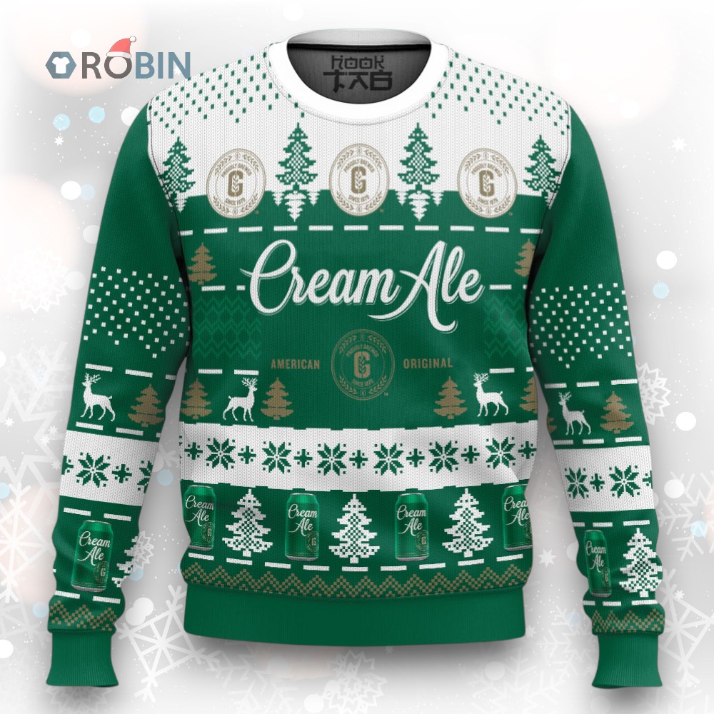 Genny Cream Ale Ugly Christmas Sweater Genny Cream Ale Ugly Christmas Sweater