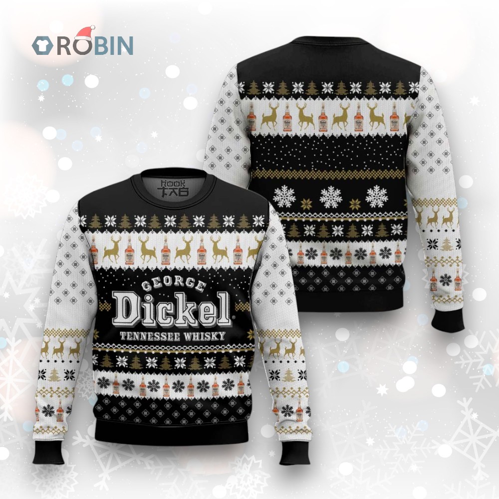 George Dickel Ugly Christmas Sweater George Dickel Ugly Christmas Sweater