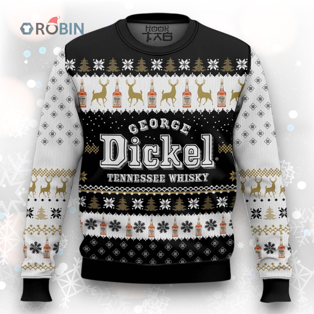 George Dickel Ugly Christmas Sweater George Dickel Ugly Christmas Sweater