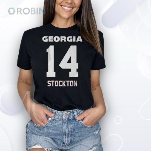 Georgia Football Gunner Stockton 14 Shirt