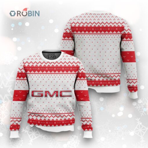 GMC Car Ugly Christmas Sweater