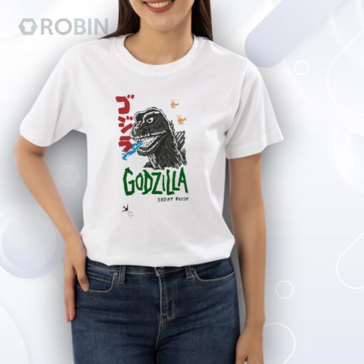Godzilla Rampage Teddy Fresh Shirt