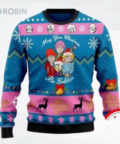 Golden Girls Christmas Holiday Ugly Christmas Sweater
