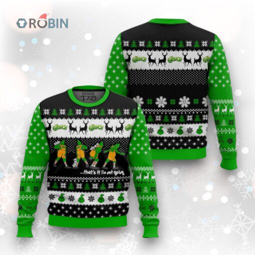 Grinch Meme Ugly Christmas Sweater