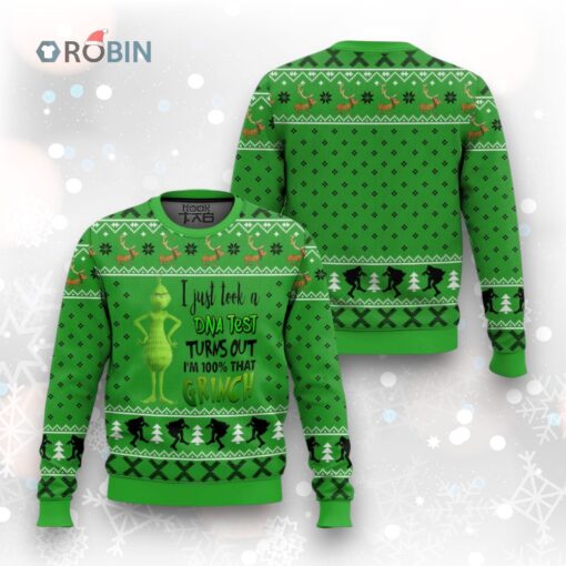 Grinch Ugly Christmas Sweater