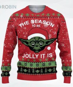 Grogu Mandalorian Christmas Ugly Christmas Sweater, Sweatshirt