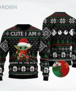 Grogu The Baby Yoda Star Wars Ugly Christmas Sweater, Sweatshirt