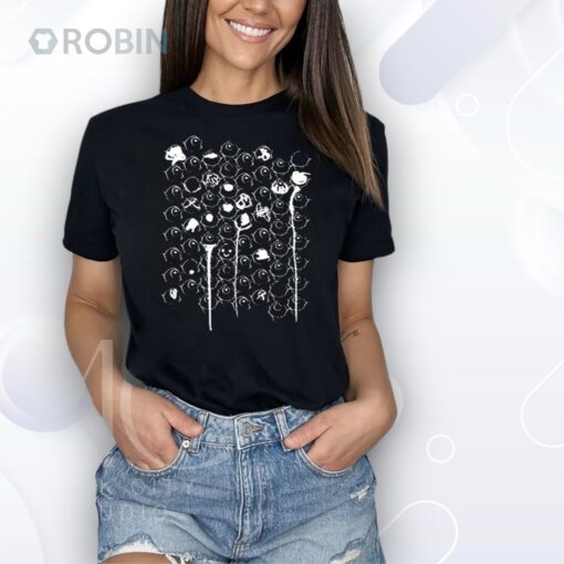 Guqqie Black Eye Shirt