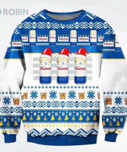 Hamms Beer Ugly Christmas Sweater, Sweatshirt