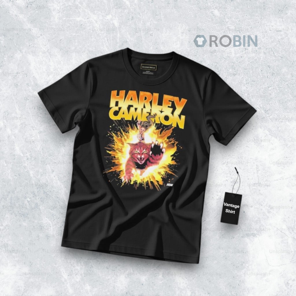 Harley Cameron Battle Harley Cat Shirt Harley Cameron Battle Harley Cat Shirt