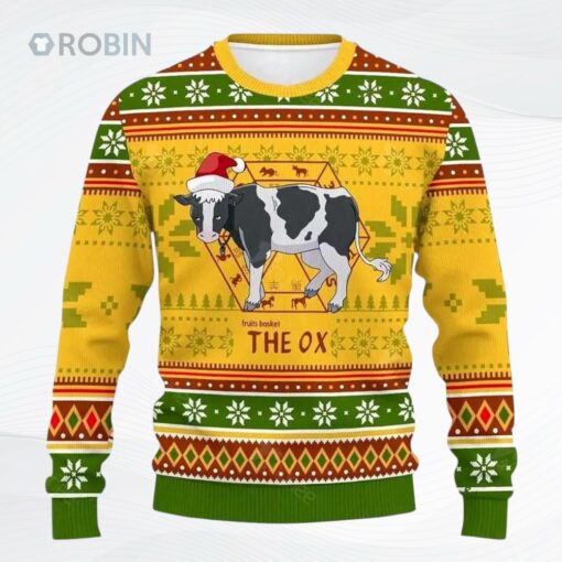 Haru The Ox Ugly Christmas Sweater, Sweatshirt