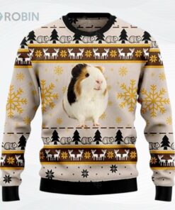 Hedgehog Cute Premium All Over Printed Ugly Christmas Sweater