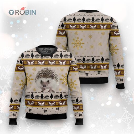 Hedgehog Ugly Christmas Sweater