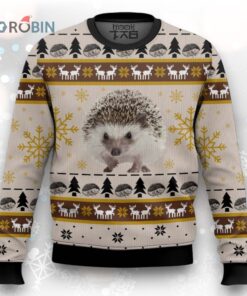 Hedgehog Ugly Christmas Sweater