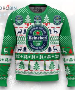 Heineken Zero Ugly Christmas Sweater