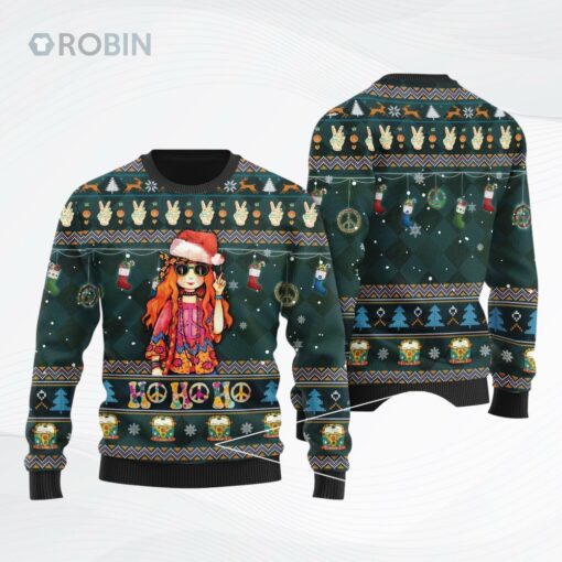 Ho Ho Ho Ugly Christmas Sweater