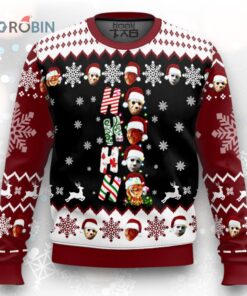 Ho Ho Horror Ugly Christmas Sweater