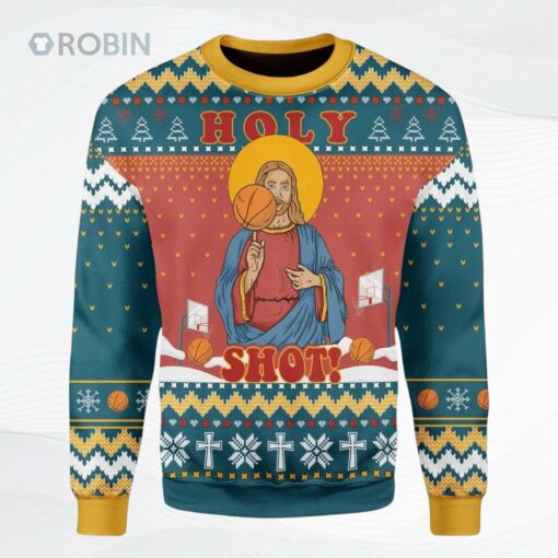 Holy Shot Ugly Christmas Sweater