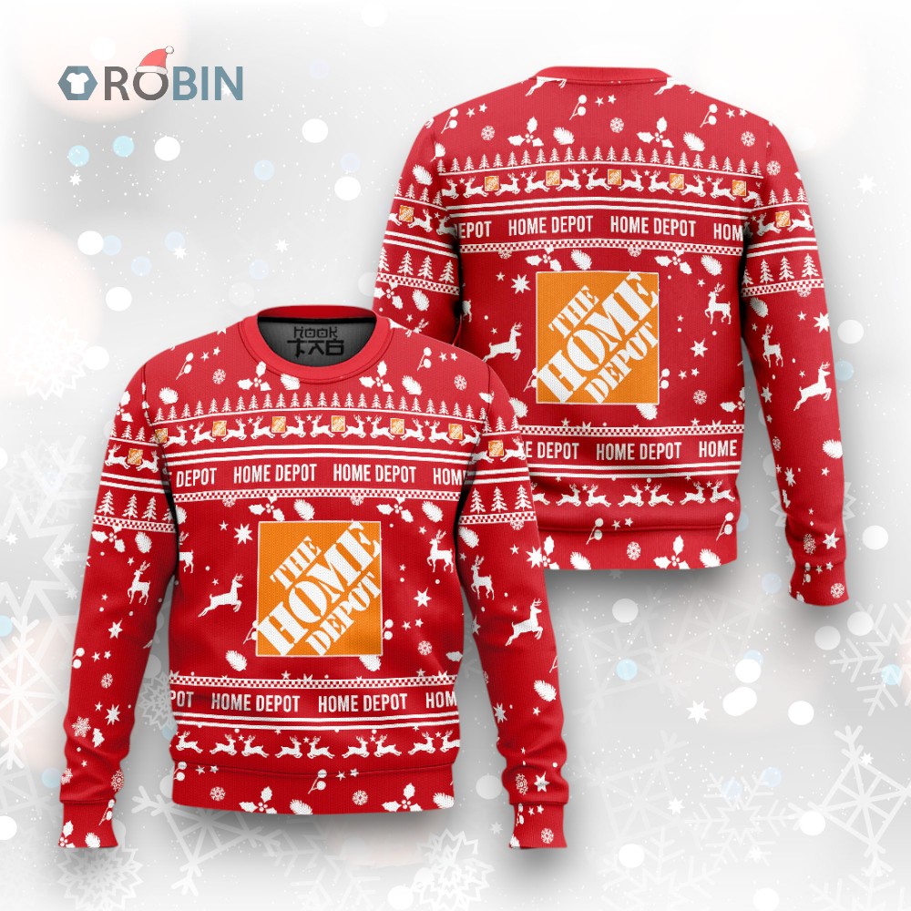 Home Depot Premium Ugly Christmas Sweater Home Depot Premium Ugly Christmas Sweater