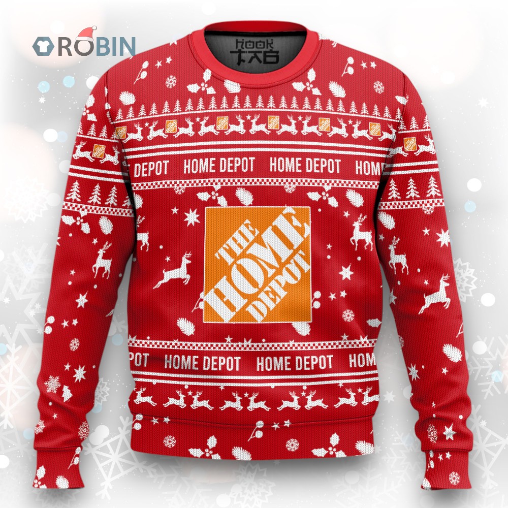 Home Depot Premium Ugly Christmas Sweater Home Depot Premium Ugly Christmas Sweater