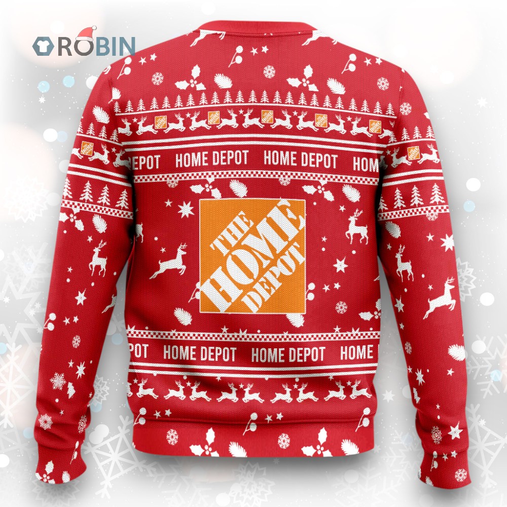 Home Depot Premium Ugly Christmas Sweater Home Depot Premium Ugly Christmas Sweater
