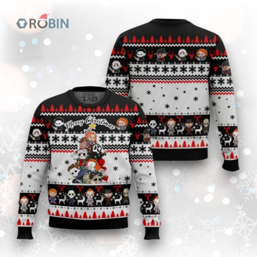 Horror Movies Christmas Ugly Christmas Sweater