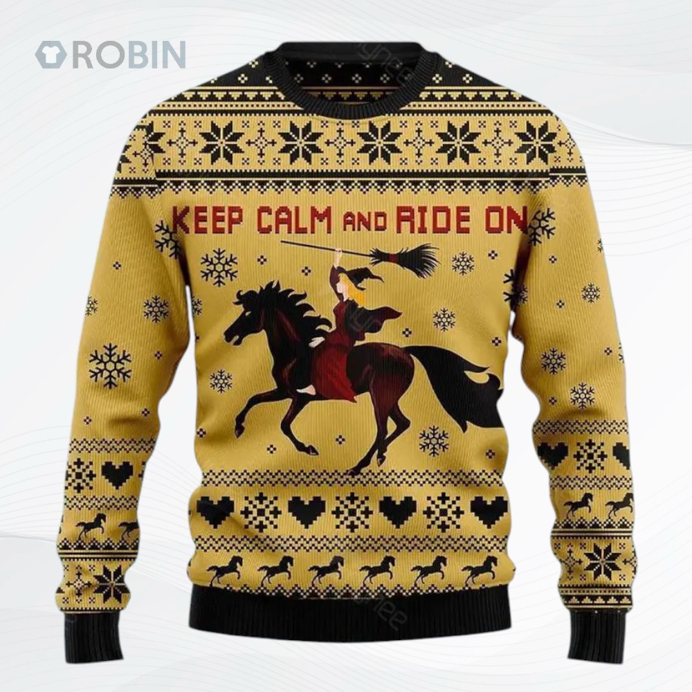Horse Lover Ugly Christmas Sweater Horse Lover Ugly Christmas Sweater
