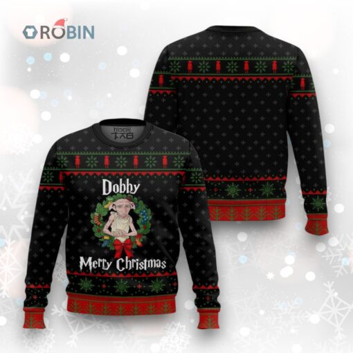 HP Christmas Dobby Ugly Christmas Sweater