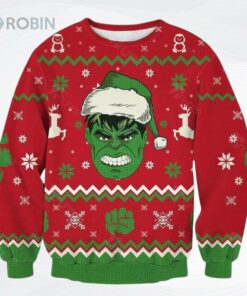Hulk Smashin Ugly Christmas Sweater Hulk Smashin Ugly Christmas Sweater