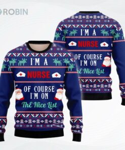 I Am A Nurse Ugly Christmas Sweater