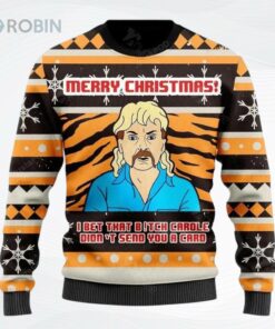 I Bet That Btch Did Not Send You Card Ugly Christmas Sweater