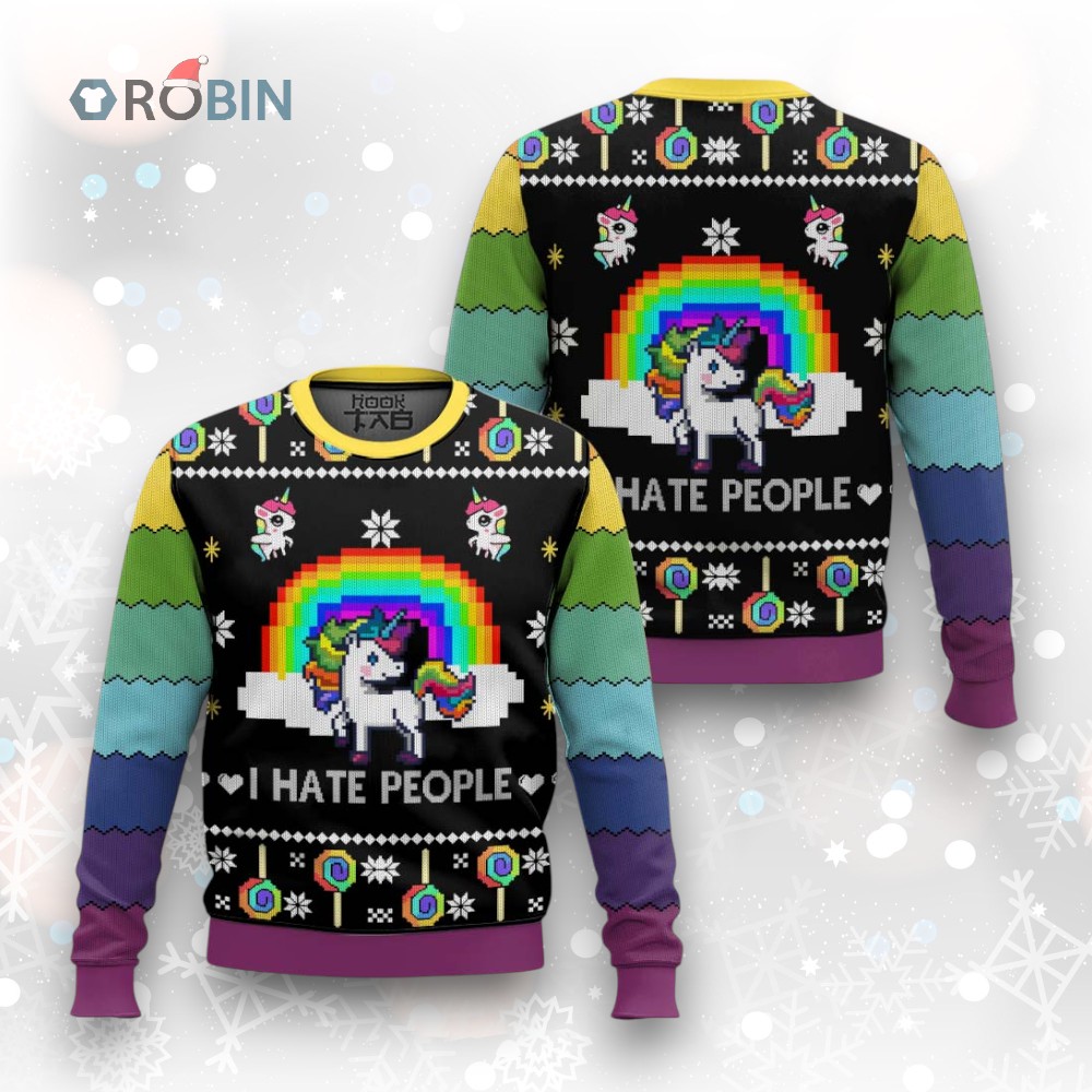 I Hate People Sweater I Hate People Sweater