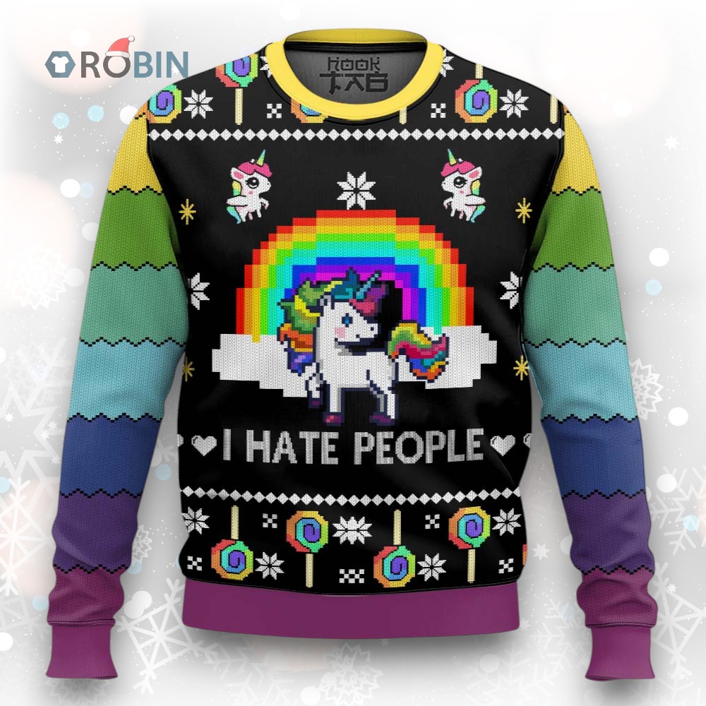 I Hate People Sweater I Hate People Sweater