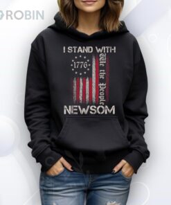 I Stand With Gavin Newsom California Governor Shirt