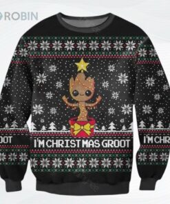 Im Christmas Groot Ugly Christmas Sweater, Sweatshirt