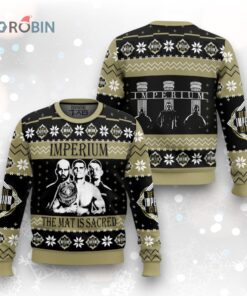 Imperium The Mat Is Sacred Gunther Ugly Christmas Sweater