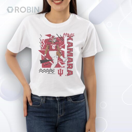 Indiana Football Mikail Kamara 90s Style Shirt