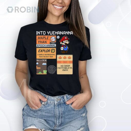 Into Yuehananna Super Mario Bros Shirt