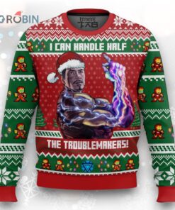 IRM, I can handle half the troublemakers! Christmas Ugly Christmas Sweater