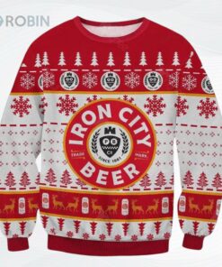 Iron City Beer Since 1861 Ugly Christmas Sweater