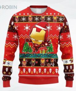 Iron Man Chibi Ugly Christmas Sweater