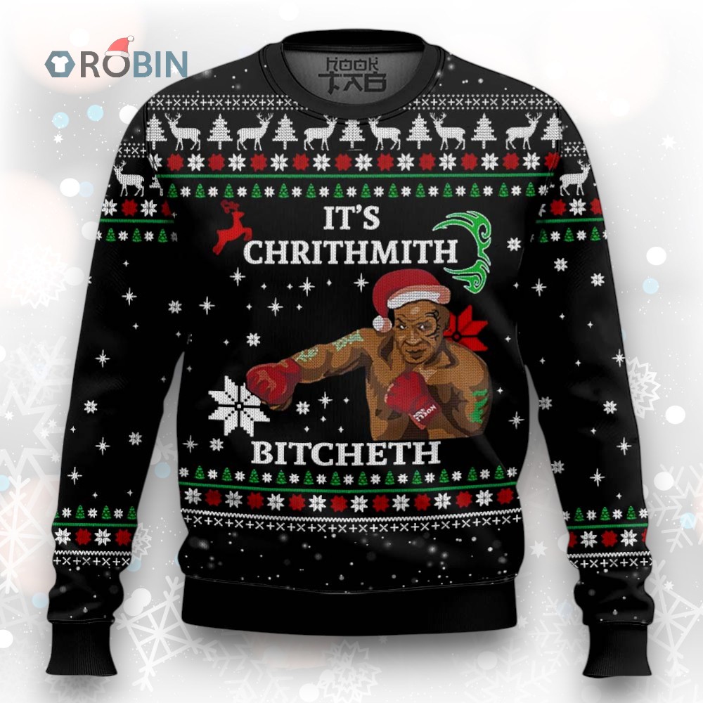 It’s Chrithmith Bitcheth Ugly Christmas Sweater It’s Chrithmith Bitcheth Ugly Christmas Sweater