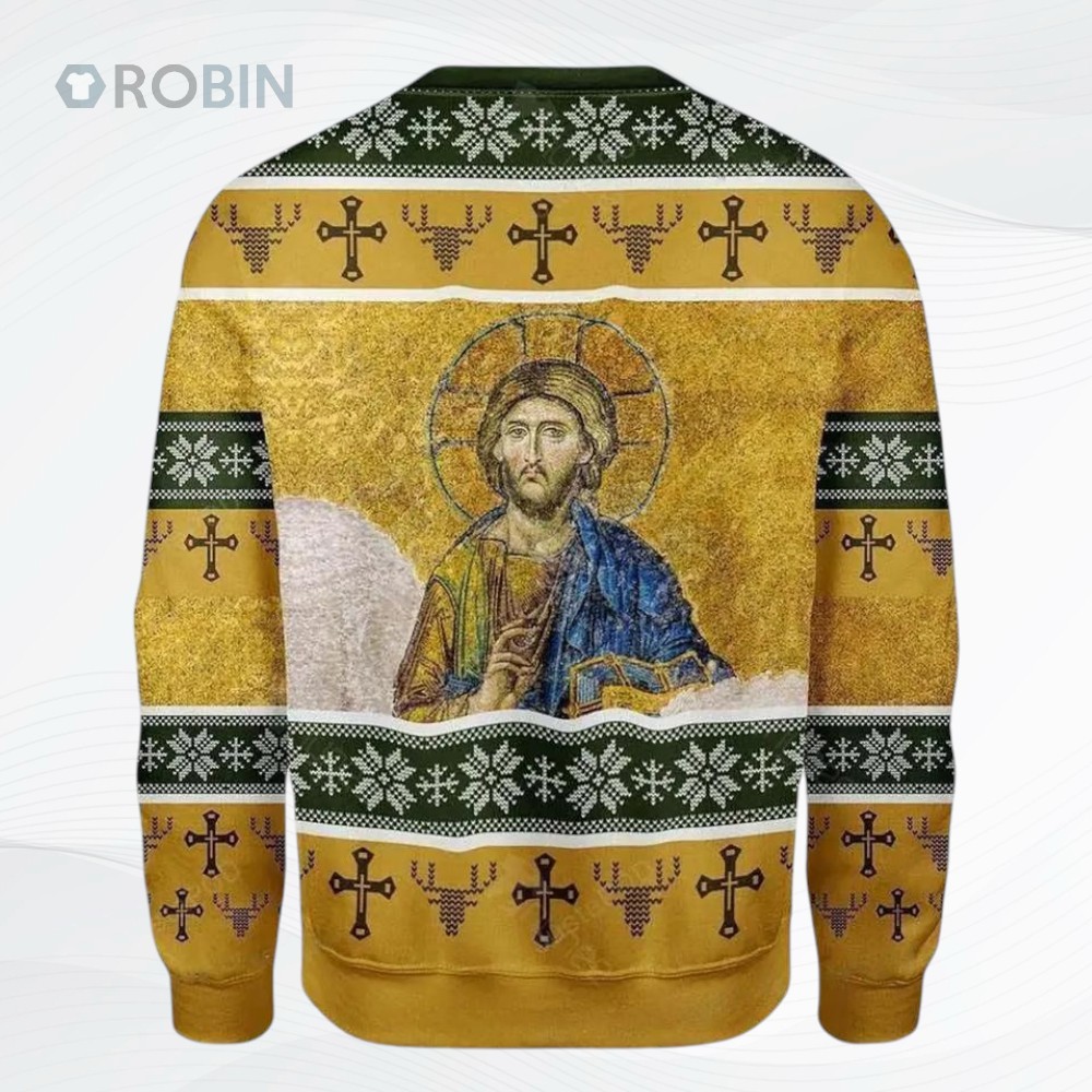 Jesus Trust In You Ugly Christmas Sweater Jesus Trust In You Ugly Christmas Sweater
