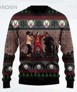 Joker Vs Ugly Christmas Sweater