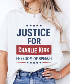 Justice For Charlie Kirk Freedom Of Speech Unisex Shirt