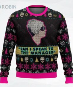 Karen Talks To Manager Meme Ugly Christmas Sweater