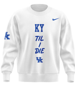 Kentucky Wildcats Men’s Basketball KY ‘Til I Die Sweatshirt, Sweater, Kentucky Wildcats Gifts for Fans
