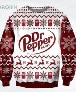 Knitting Pattern Dr Pepper For Ugly Christmas Sweater, Sweatshirt Knitting Pattern Dr Pepper For Ugly Christmas Sweater, Sweatshirt