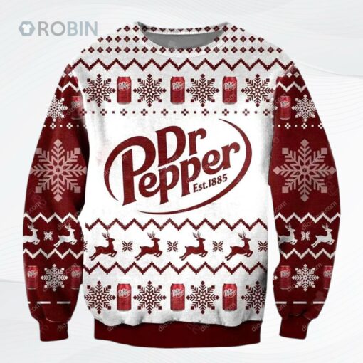 Knitting Pattern Dr Pepper For Ugly Christmas Sweater, Sweatshirt